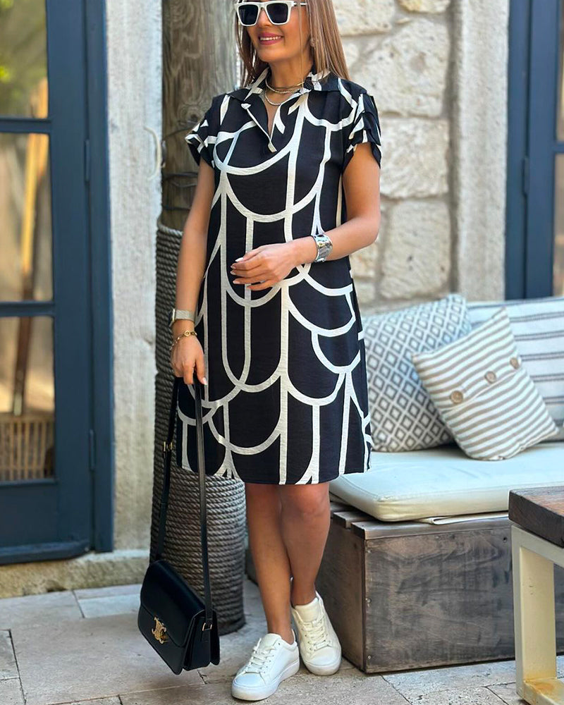 Celestine Printed Midi Dress