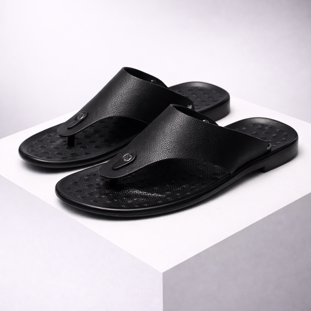 Rivella Leather Cushioned Sandals