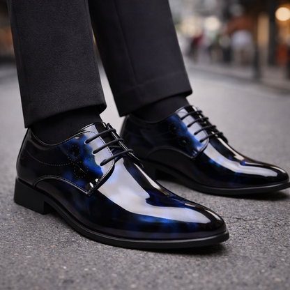 Bravell Patent Leather Orthopedic Shoes