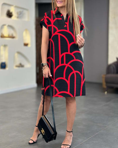 Celestine Printed Midi Dress