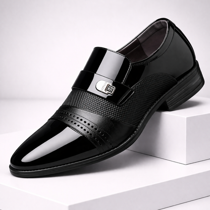 Men's Leather Slip-On Loafers