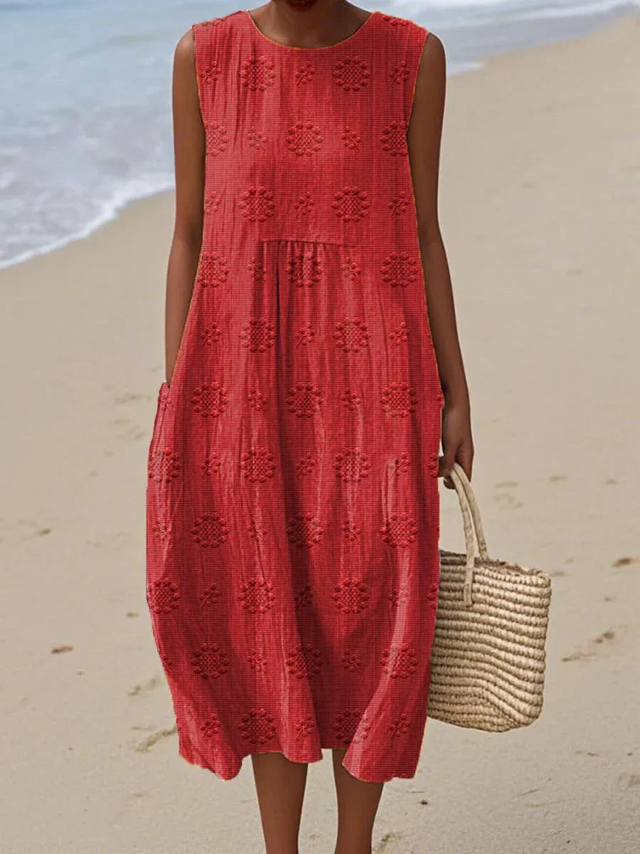 Sleeveless Midi Dress