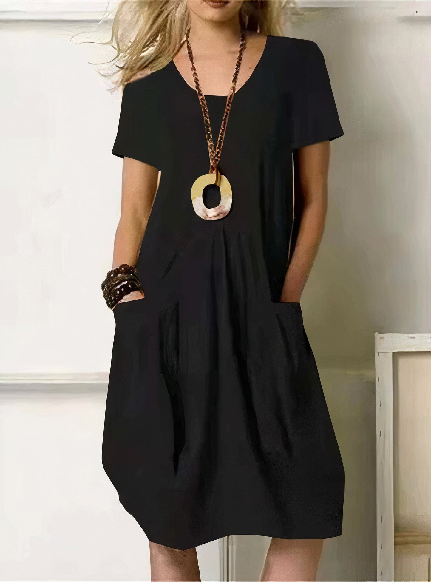 Cassina Pocket Midi Dress