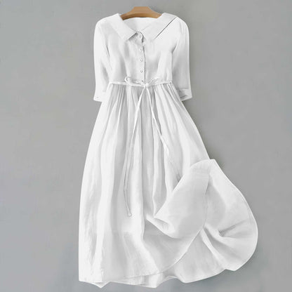 Aurelia Tie-Waist Maxi Dress