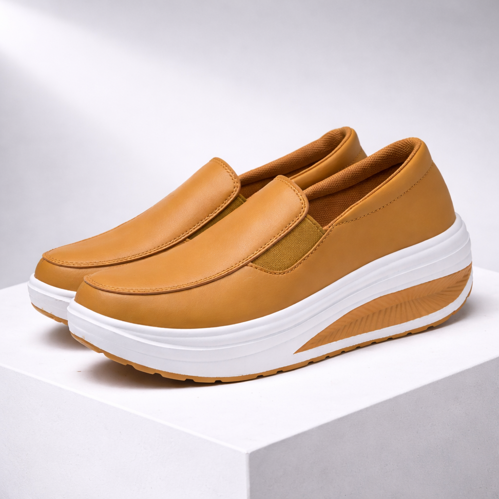 Leather Orthopedic Sneakers