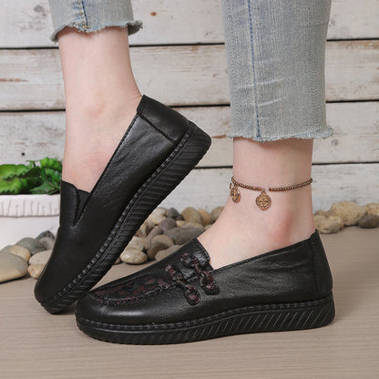 Men's Leather Slip-On Orthopedic Shoes
