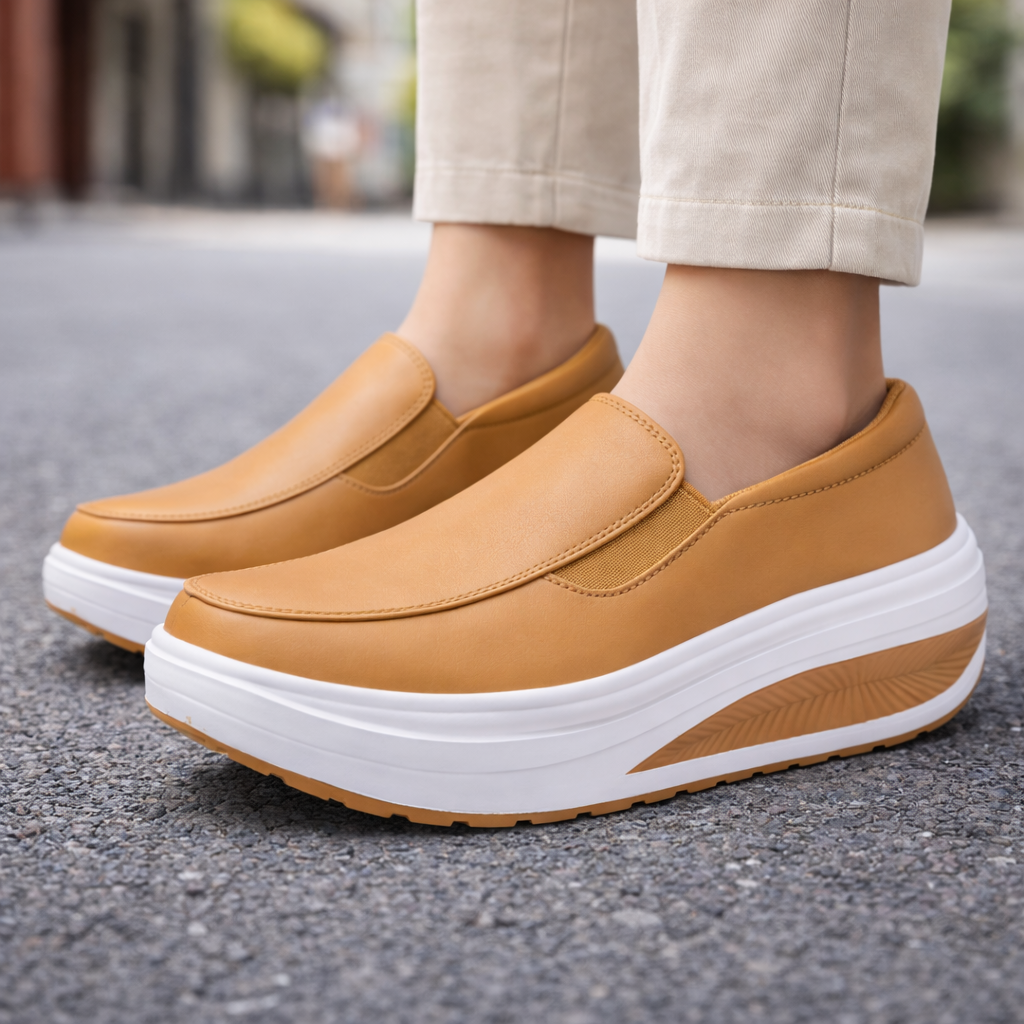 Leather Orthopedic Sneakers